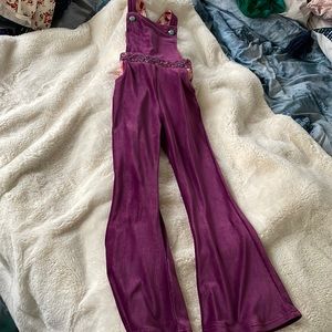 **cutest wildflowers overalls** like new